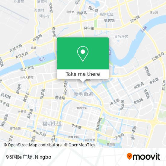 95国际广场 map
