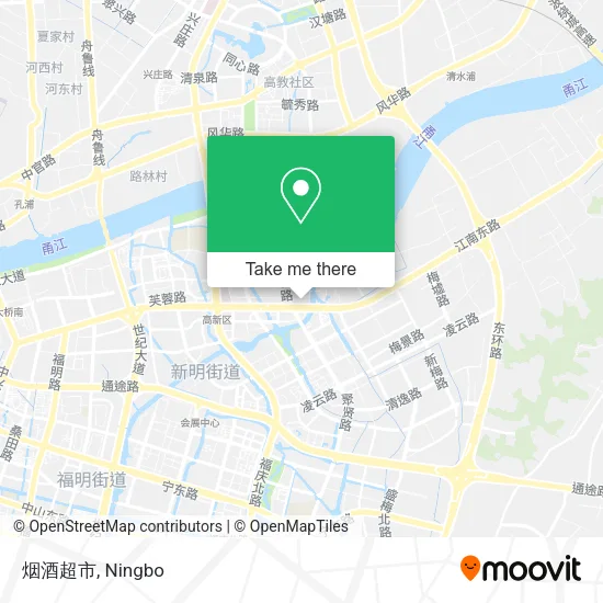 烟酒超市 map