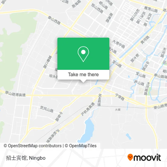 招士宾馆 map