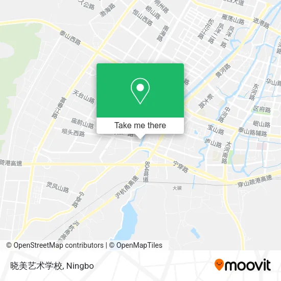 晓美艺术学校 map