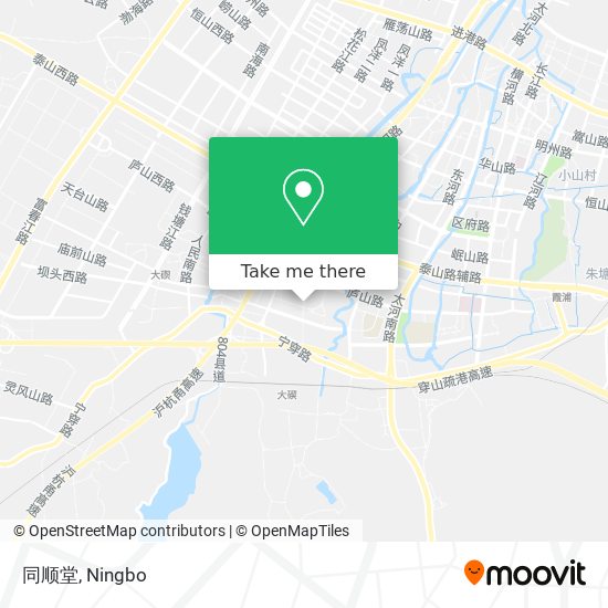 同顺堂 map