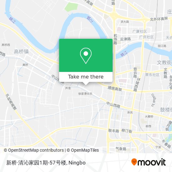 新桥·清沁家园1期-57号楼 map