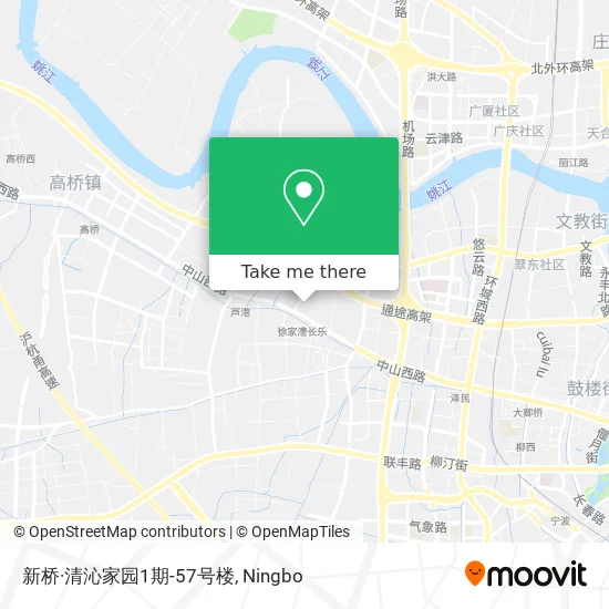 新桥·清沁家园1期-57号楼 map