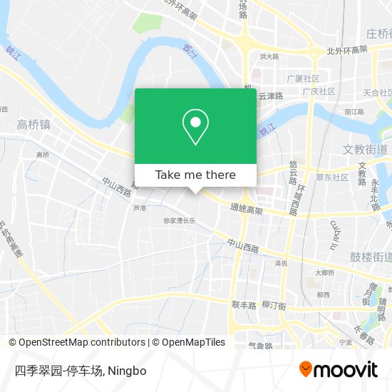 四季翠园-停车场 map