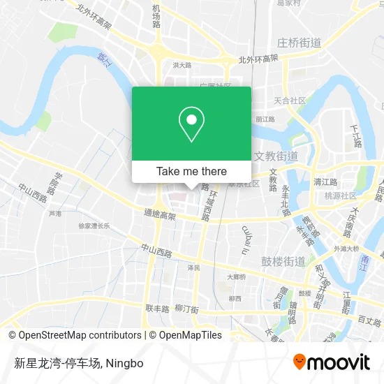 新星龙湾-停车场 map