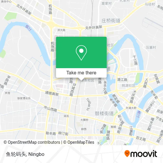 鱼轮码头 map