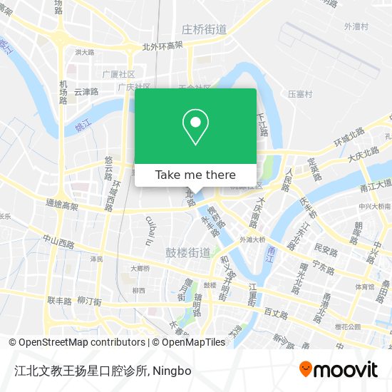 江北文教王扬星口腔诊所 map