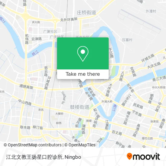 江北文教王扬星口腔诊所 map