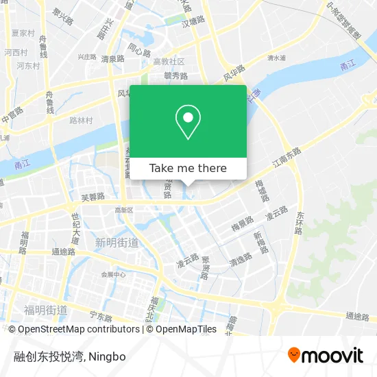 融创东投悦湾 map