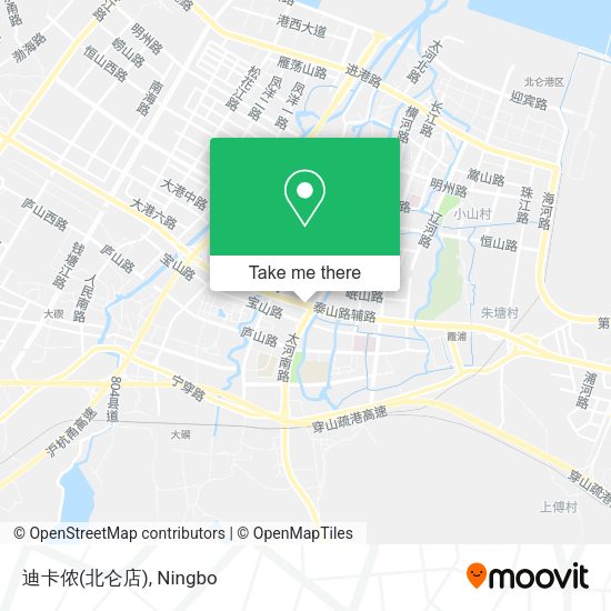 迪卡侬(北仑店) map