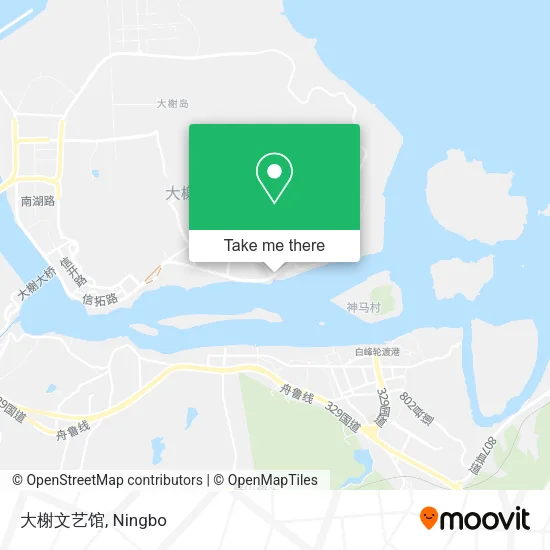 大榭文艺馆 map