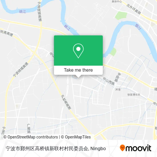 宁波市鄞州区高桥镇新联村村民委员会 map