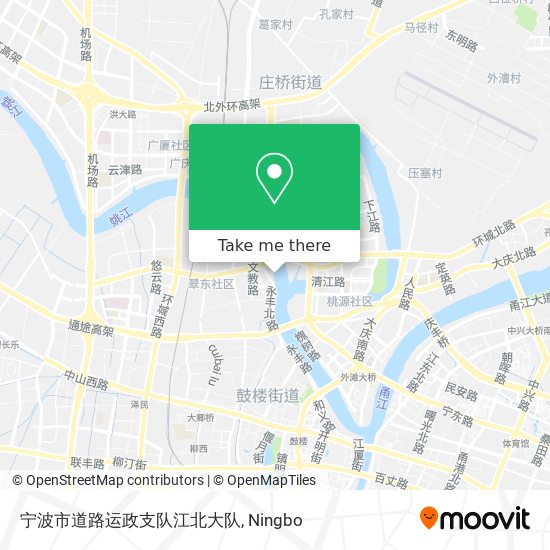 宁波市道路运政支队江北大队 map