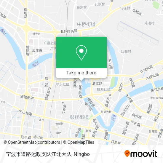 宁波市道路运政支队江北大队 map