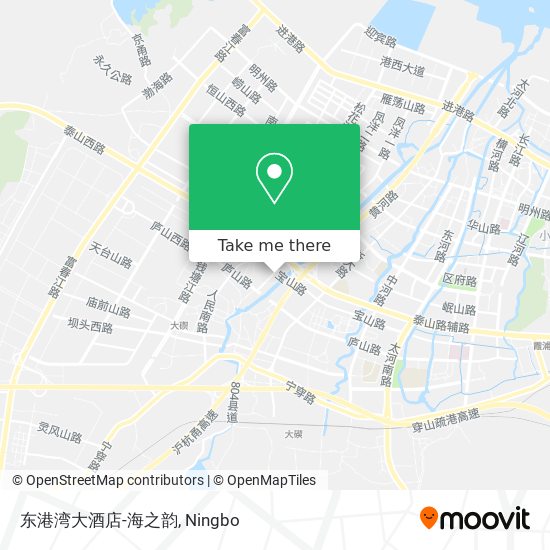 东港湾大酒店-海之韵 map