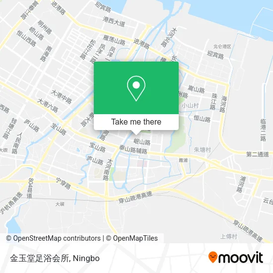 金玉堂足浴会所 map