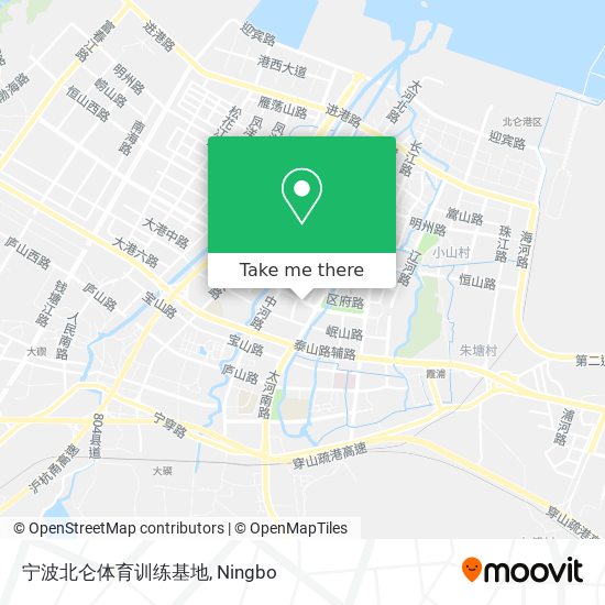 宁波北仑体育训练基地 map