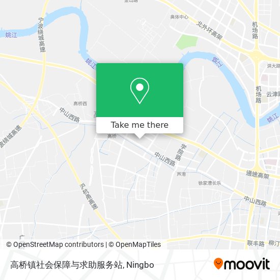 高桥镇社会保障与求助服务站 map