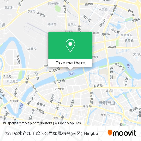 浙江省水产加工贮运公司家属宿舍(南区) map
