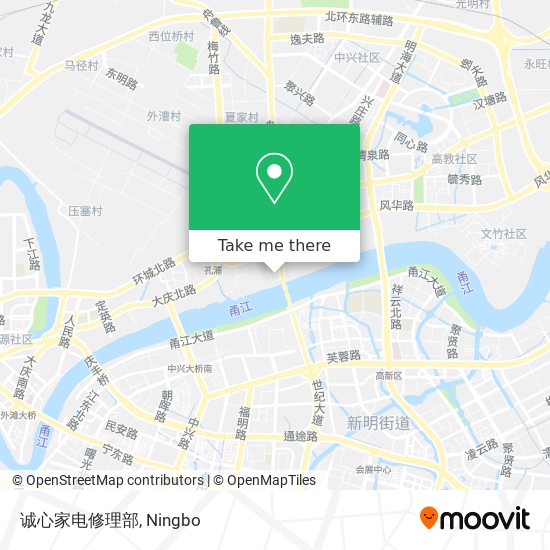 诚心家电修理部 map