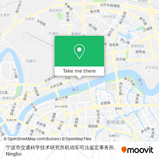 宁波市交通科学技术研究所机动车司法鉴定事务所 map