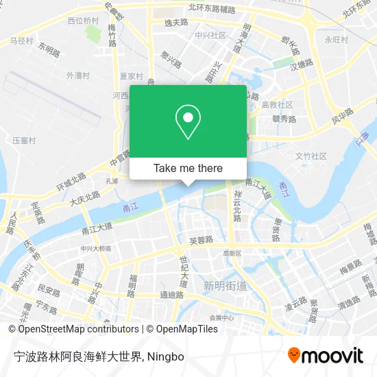 宁波路林阿良海鲜大世界 map