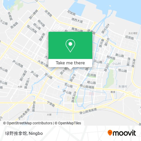 绿野推拿馆 map