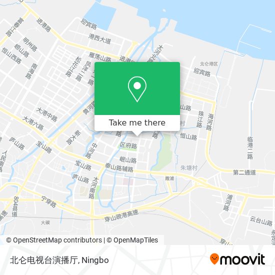 北仑电视台演播厅 map