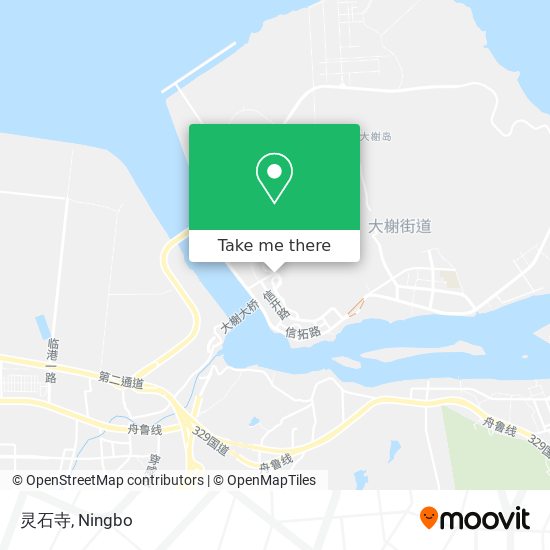 灵石寺 map