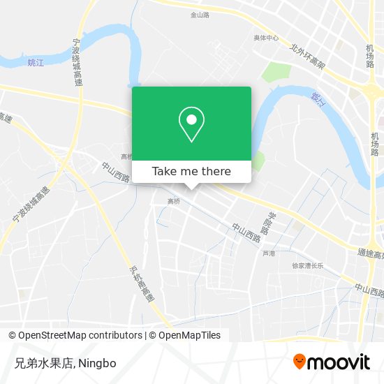 兄弟水果店 map
