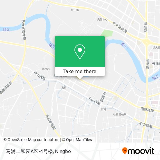 马浦丰和园A区-4号楼 map