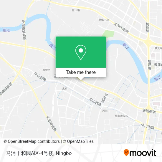 马浦丰和园A区-4号楼 map