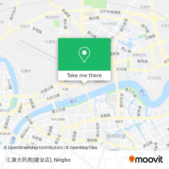 汇康大药房(建业店) map