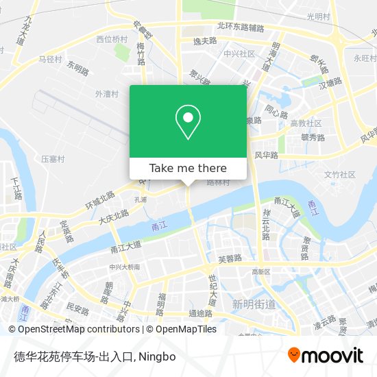德华花苑停车场-出入口 map