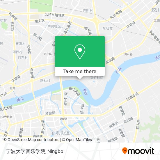 宁波大学音乐学院 map