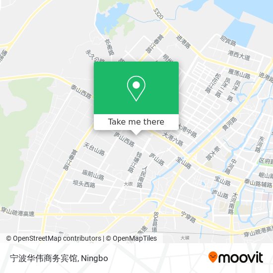 宁波华伟商务宾馆 map