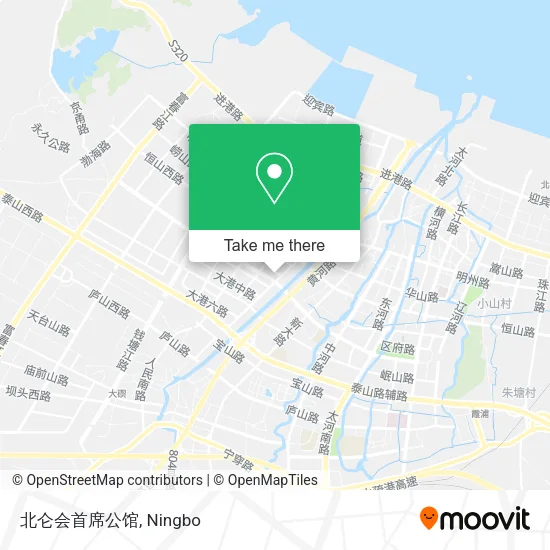 北仑会首席公馆 map