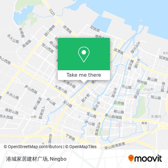 港城家居建材广场 map