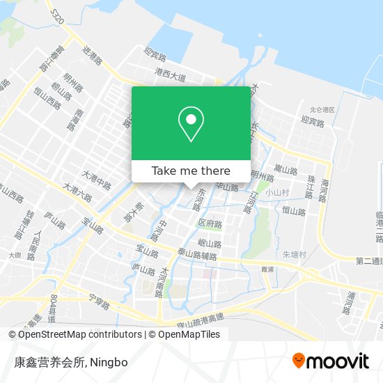 康鑫营养会所 map