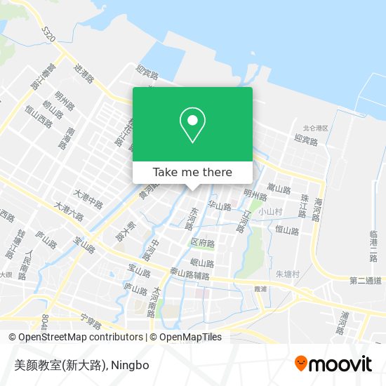 美颜教室(新大路) map