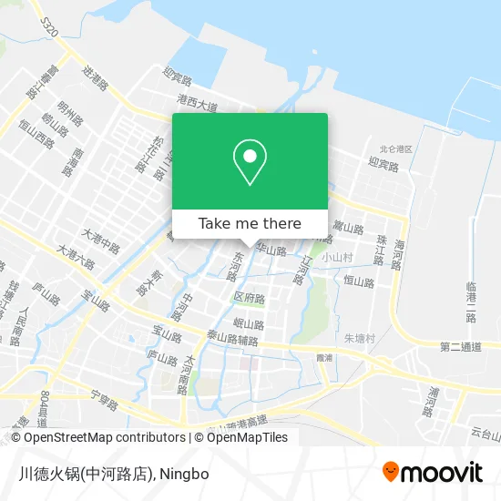 川德火锅(中河路店) map