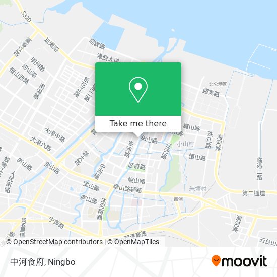 中河食府 map