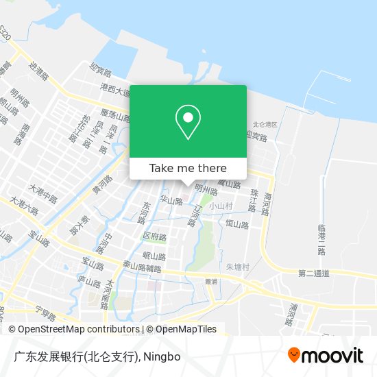 广东发展银行(北仑支行) map