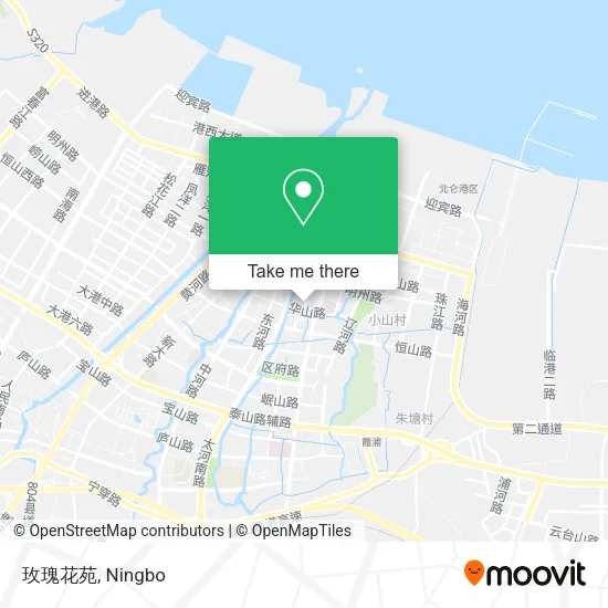 玫瑰花苑 map