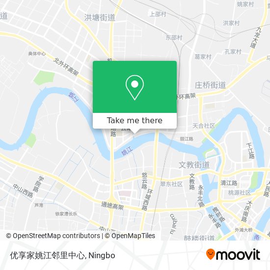 优享家姚江邻里中心 map