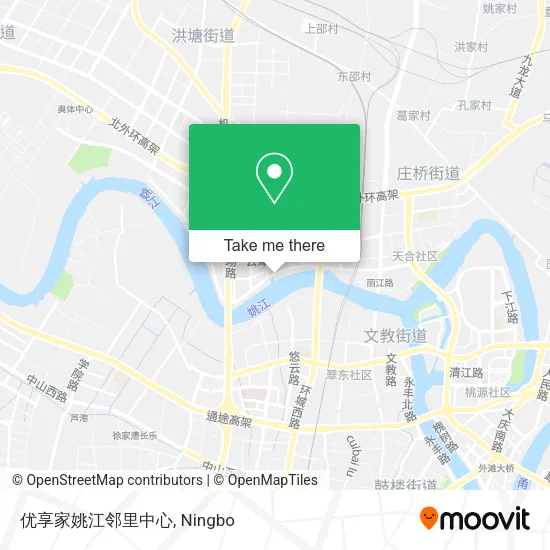优享家姚江邻里中心 map