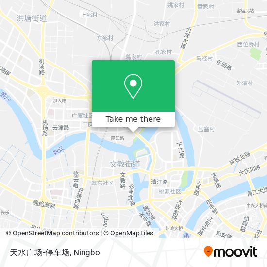 天水广场-停车场 map