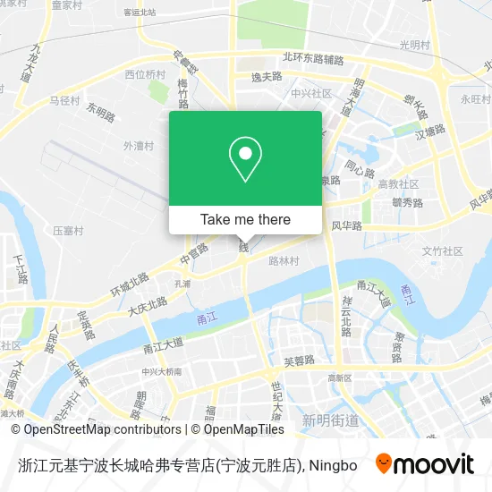 浙江元基宁波长城哈弗专营店(宁波元胜店) map