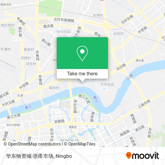 华东物资城-浙甬市场 map