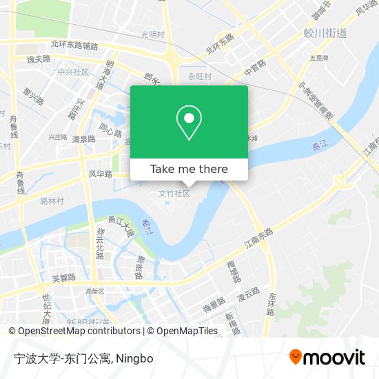 宁波大学-东门公寓 map